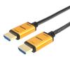 Holic Волоконно-оптический HDMI-кабель 20 м 4K 60p 18 Гбит/с HDR HDMI 2.0 MESH TYPE Gold HH200 539GM