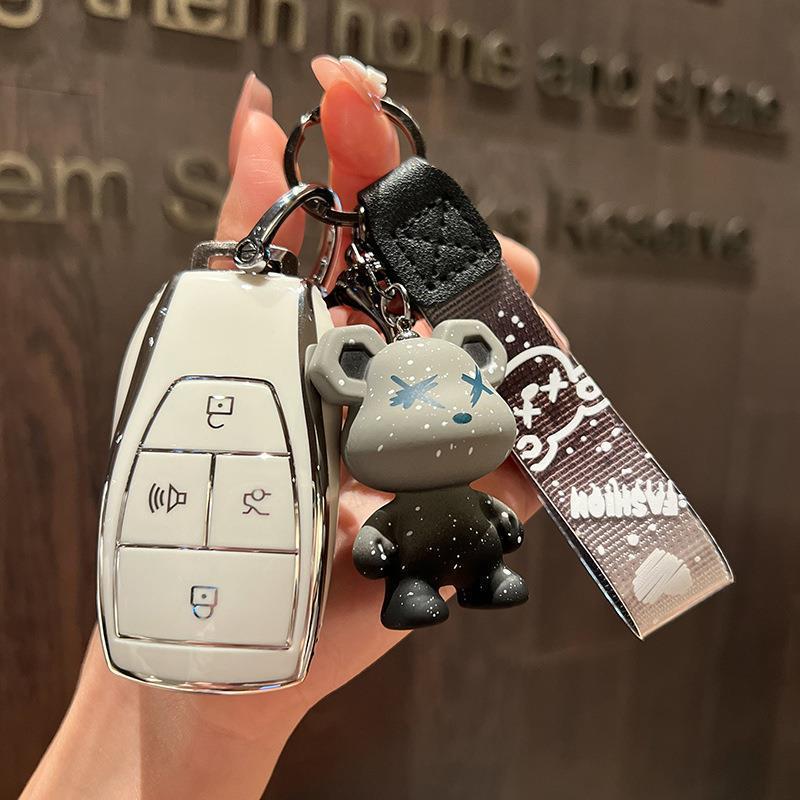 Совместимо с моделями BAIC 21-24: Чехол для брелока-кубика Рубика EU5, U5PLUS, EU7, U7, X3, X7.