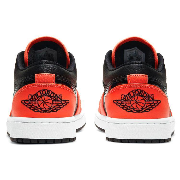 Air Jordan 1 Low SE Black Turf Orange Мужские кроссовки белые CK3022-008