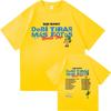 Bad Bunny DTMF World Tour 2026 Print TShirt Fans Unisex Unisex Harajuku Streetwear Hip Hop Wind Oversized Summer Tee