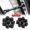 16PCS Car Interior Accessories Universal Auto Screw Protection Cap for Chevrolet Cruze Lacetti Captiva Aveo Sonic Tracker Trax