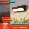 Waterproof Outdoor Wall Light with Sensor for Courtyard, Villa Entrance, Terrace, or Balcony