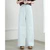 Женские повседневные брюки TERRE BLEUE с высокой талией, свободные, прямого кроя