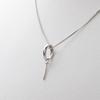 Akoya Pearl Pendant in 18K White Gold for Women HA00085D13CW01500W 8.5mm