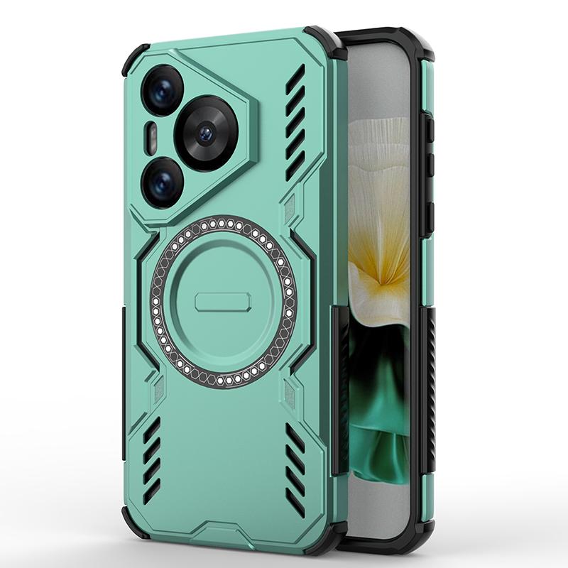 KEYSION Чехол с полым рассеивателем тепла для Huawei Pura 70 Pro+ Магнитное охлаждение Ударопрочный чехол для телефона Huawei Pura 70 Ultra