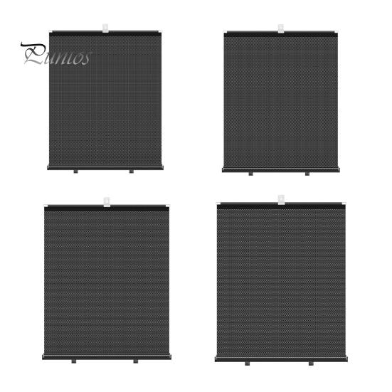 Car Curtains Universal Roller Blinds Suction Cup Blackout Sunshade Privacy Shades for Bedroom Kitchen Office Window Sun-shading Curtains
