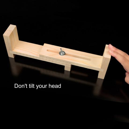 Деревянный браслет-приспособление со шкалой, регулируемая длина, набор для изготовления браслетов своими руками, инструмент для ручного вязания, приспособление для плетения браслетов с 2 зажимами для ремней и шнурков