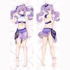Genshin Impact 3D печатный сексуальный купальник Keqing, изображение Dakimakura, наволочка для косплея, аниме, обнимающая наволочка для тела, чехол