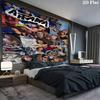 Aitana Custom Name Wall Tapestry Aesthetic Wall Hanging Printed Fabric Blanket Decorative Tapestries for Bedroom Living Room Home Decor