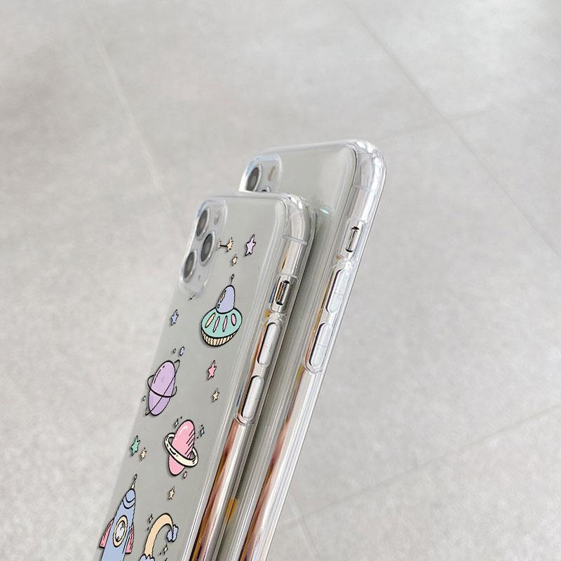 Прозрачный чехол для телефона Poco C65 Redmi Note 15 Pro+ Plus 14C Чехол Мультяшные Цветы Мягкий ТПУ Ударопрочный Funda Сумки Сердце Прозрачный