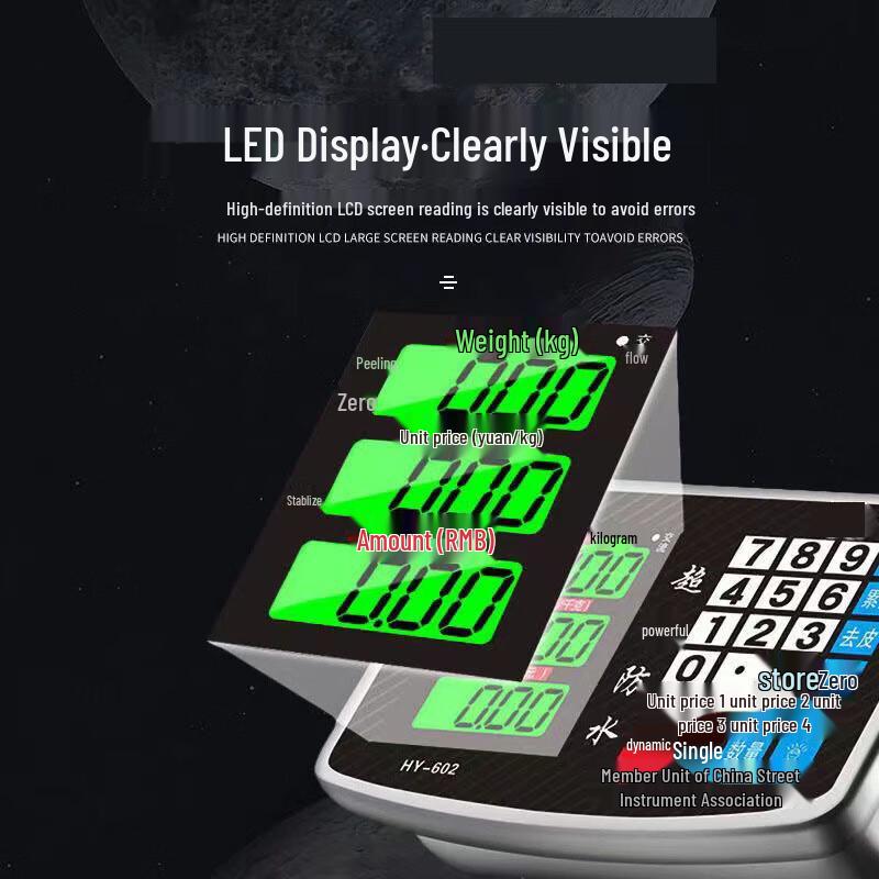 Deli 180kg Commercial Electronic Platform Scale