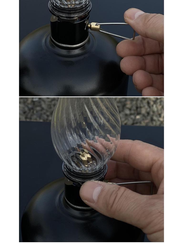 COOLCAMP Retro Outdoor Camping Lantern - Atmospheric Kerosene Tent Light