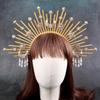Elegant Halo Goddess Headpiece Glamorous Goddess Inspired Headband Dainty Hair Adornment For Weddings And More