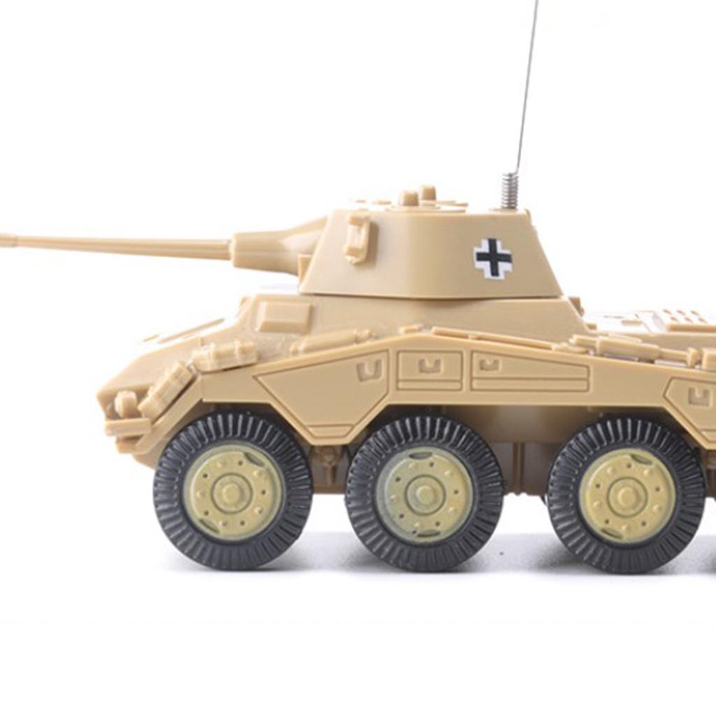 2 шт. Пластиковые 4D Наборы моделей для сборки 1:72-й Бронированный Разведывательный Автомобиль Игровой Микро-Пейзаж