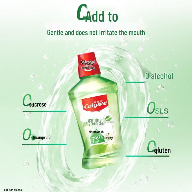 Colgate Ополаскиватель для рта Жасминовый зеленый чай