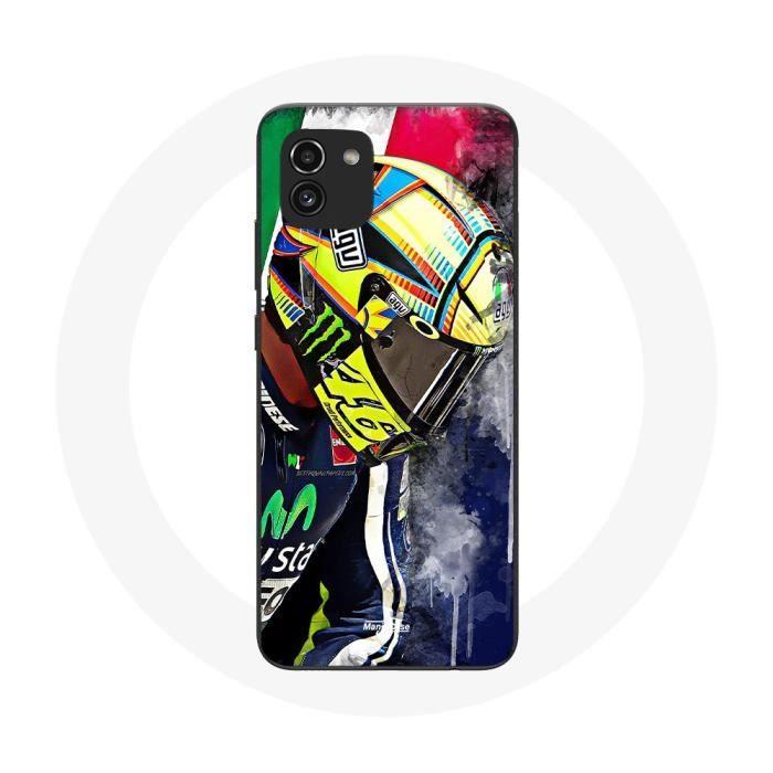 Чехол для Samsung Galaxy A03 Valentino Rossi Champion speed driver