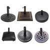 8/12Pcs Umbrella Stand Tube Pipe Sleeve with Hand Knob Tightening Screw Heavy Duty Umbrella Pole Mount Base Insert Holder Replacement Accessories
