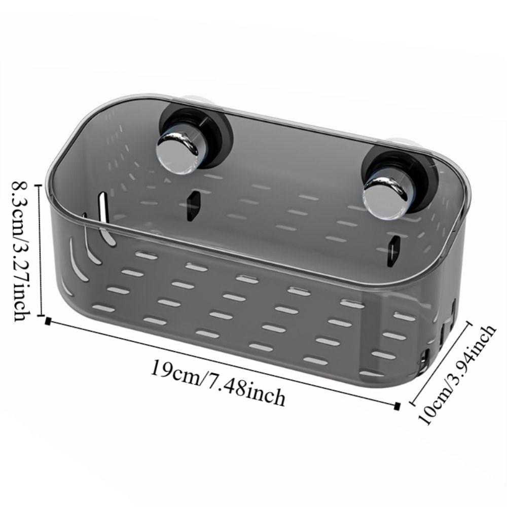Detachable Sponge Drain Rack Hollowed Sink Sponge Stand Cleaning Supplies Storage