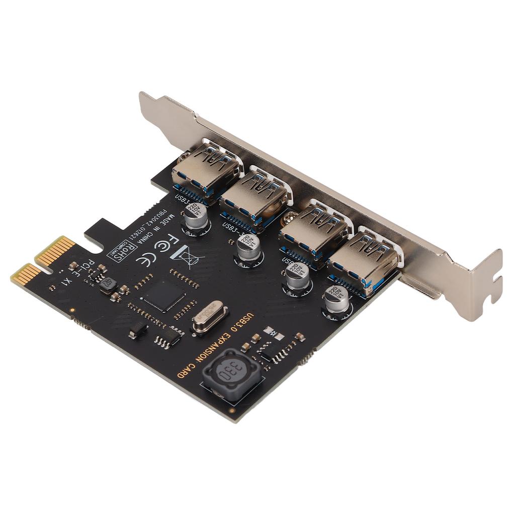 Плата расширения PCI E - USB 3.0, 4 порта, 5 Гбит/с, высокоскоростная передача данных, бесплатная поставка, расширение USB3.0