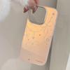 Позолоченный стиль принцессы для чехла на телефон IPhone17 15 Розовый Лазерный Бант 16 Promax Противоударный 13 Жесткий