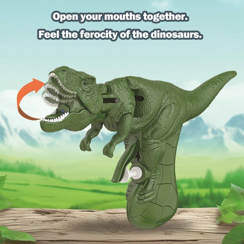 Водяной пистолет с динозавром, летняя тряска головой, стрельба, детская игрушка, уличный пресс, водяной пистолет, игра для мальчиков, пляжный бассейн, боевая игрушка, подарки