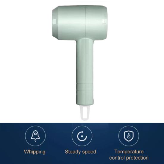 Cordless Electric Egg Beater Handheld Mixer 3-Speed Control USB Rechargeable Blender for Baking Pancake Portable Whisk Beaters