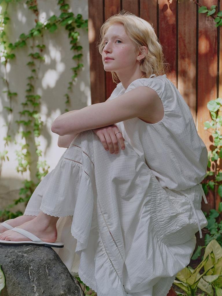 Mwimwieleu Ethereal Long Flare Skirt Mu2635Sk317M