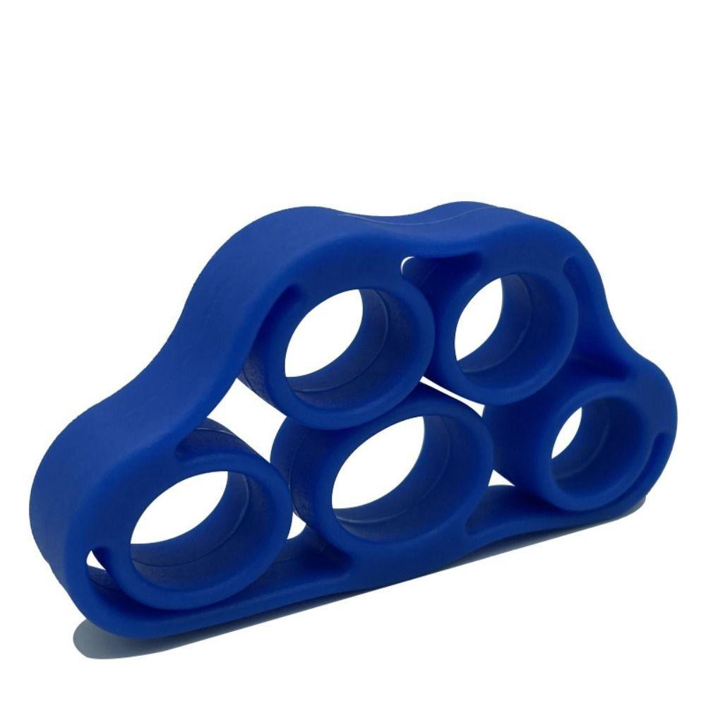 3 PCS Sports Stretcher Strength Hand Grip Finger Trainer Resistance Band Wrist Exerciser