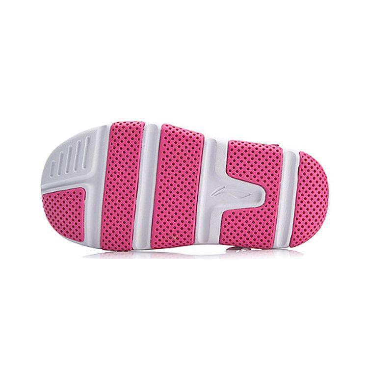 Li Ning Удобные дышащие детские сандалии Детская обувь Черный Розовый Синий YKAP108-2