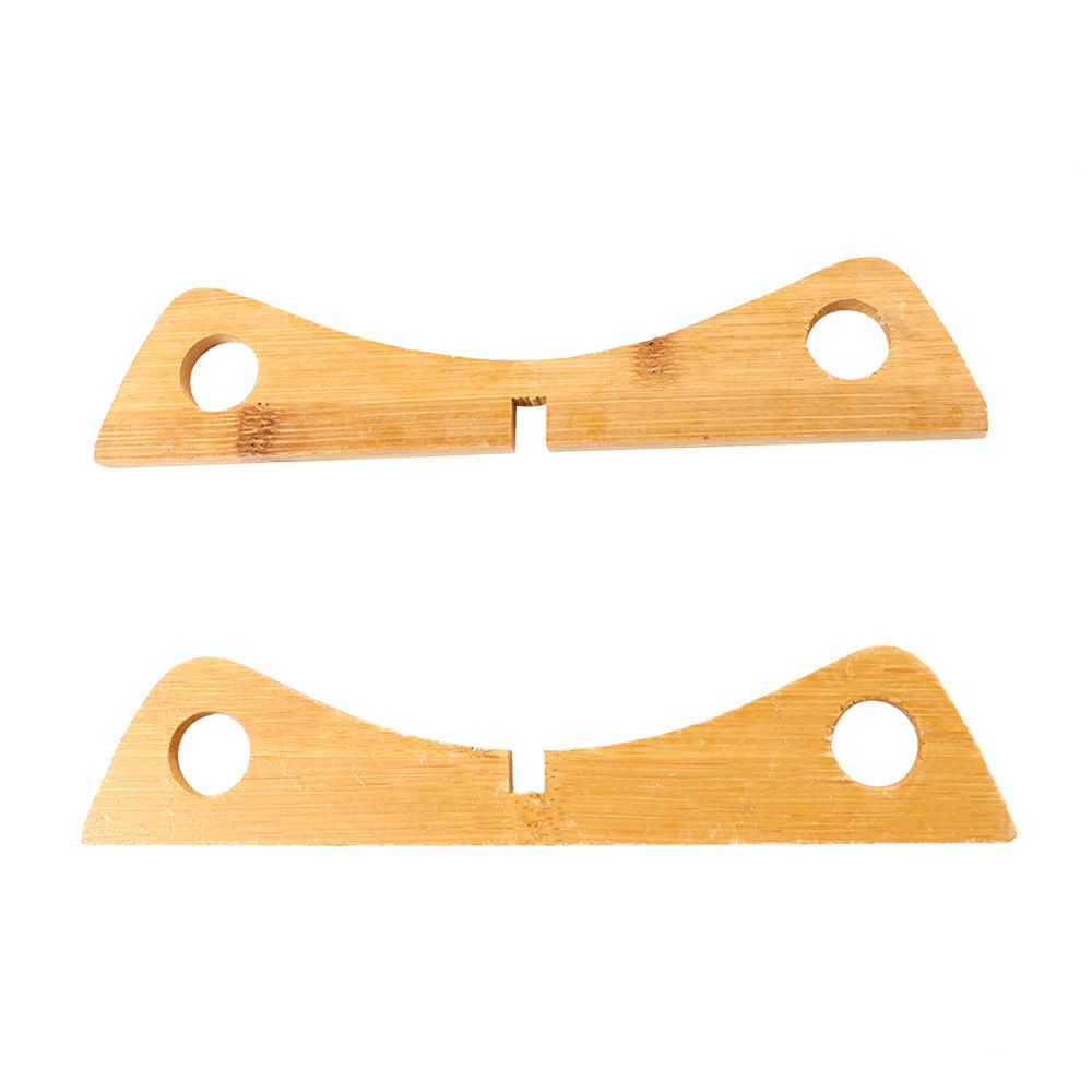 Домашняя изоляция, термостойкий бамбуковый съемный подстаканник, подставка для посуды, охлаждающая подставка для сковороды