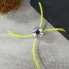 Universal Aluminum Trimmer Head With Four Trimmer Lines For Brush Cutter Grass Trimmer Head Replacement Tool Part