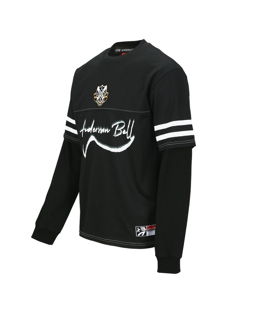ADSB ANDERSSON BELL Футболка с длинным рукавом, многослойная Atb1380M(черный)