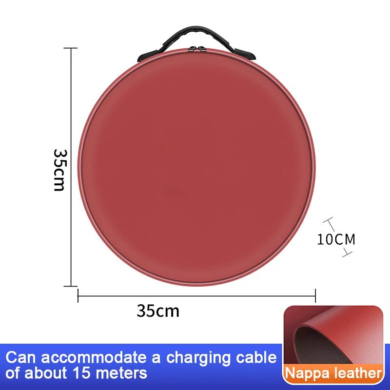 Portable EV Car Charging Cable Storage Box For BYD Denza N7 N8 N9 Z9 GT D9 Electric Vehicle Charger Cables Carry Bag Waterproof