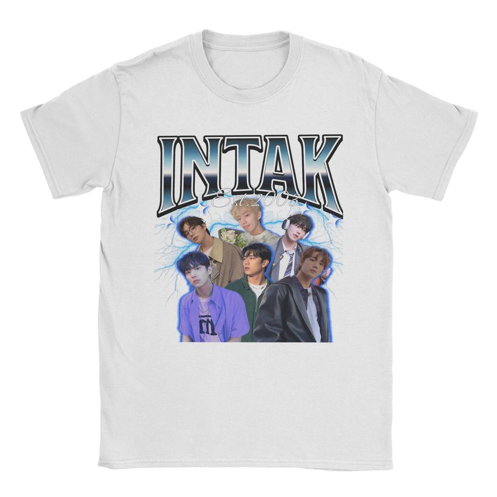 Intak P1Harmony Футболка Мужская Хлопковая Повседневная Футболка Круглый Вырез Футболки С Коротким Рукавом Одежда Подарок