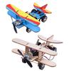 1 Set Kids' Vehicle Woodworking Toys Tank Model Brain-build Teaching Tools Manual Skills Circuit Building Aircraft Models