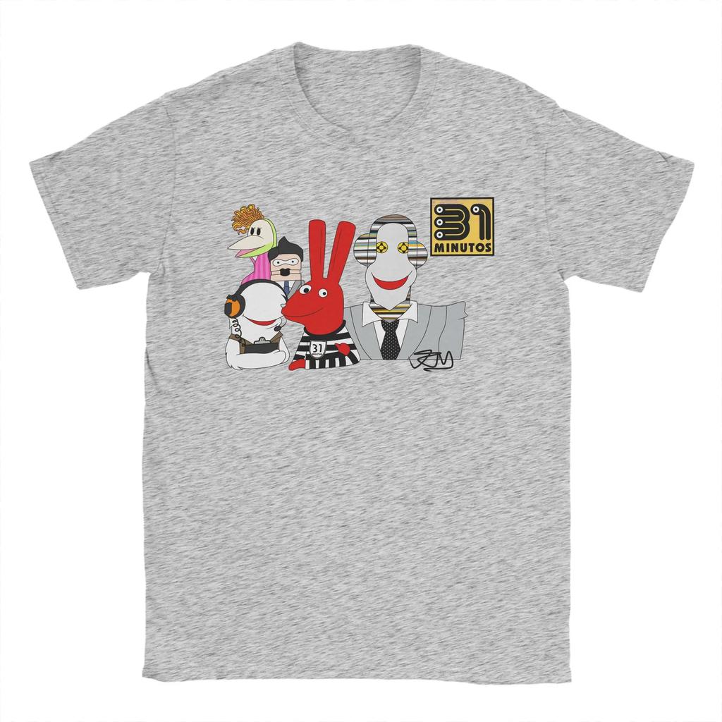31 Minutos Comedy Tv Show T Shirt Hipster Tshirts Short Sleeves Y2k Funny Tshirt Summer 100 Cotton Oversized Tees