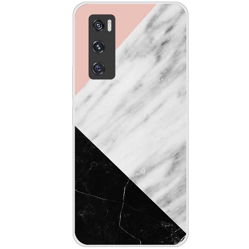 Силиконовый чехол для Coque Vivo V20 SE, чехол для телефона Vivo V2022 V2023 V20SE, чехлы с мягким бампером для Vivo V20 SE, сумка
