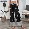 Women's Fashion Casual High Waist Trousers Pants & Capris