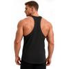 Summer Men's Y-Back Muscle Tank Tops Quick Dry Sleeveless Gym Workout Shirt Bodybuilding Training Fitness Stringer Vest
