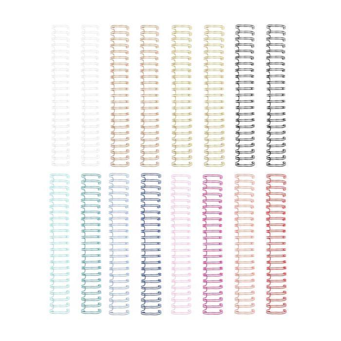 Fiches Bristol - WE R MEMORY KEEPERS - Lot de 16 - Couleurs Variées - Léger