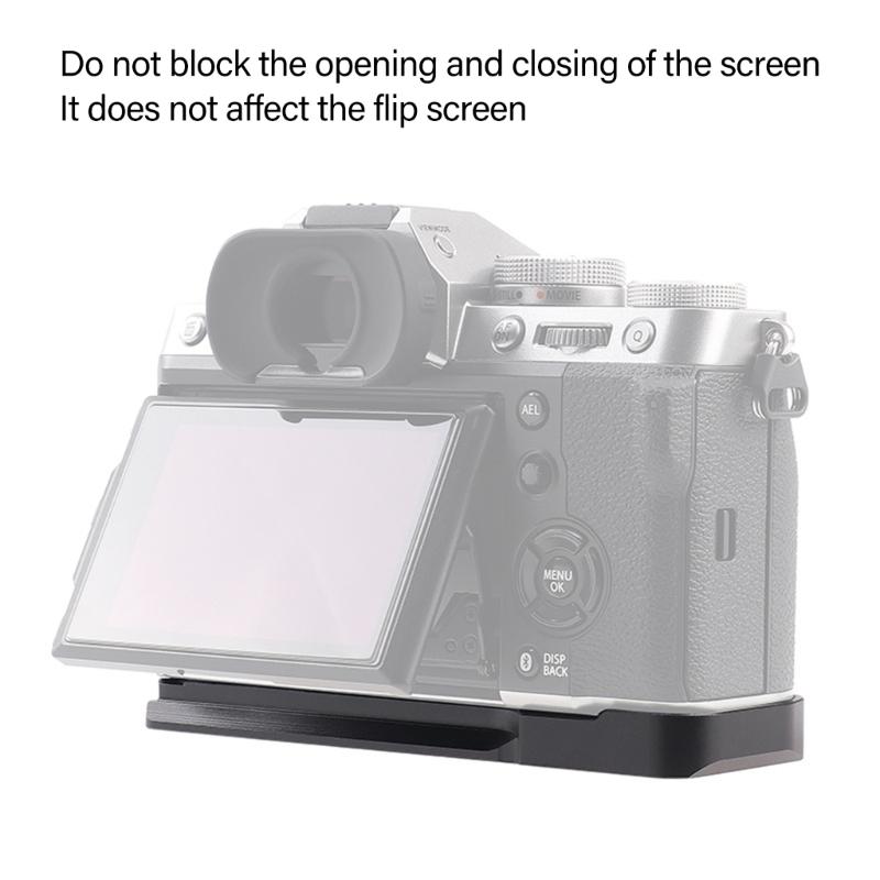 Quick Release Plate Camera Secure Attachment Multifunctional Base Plate For XT5 Camera Tripod Camera Bracket