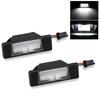 Futwod LED License Plate Light for Nissan X-Trail T31 Dualice J10 Juke F15 Qashqai