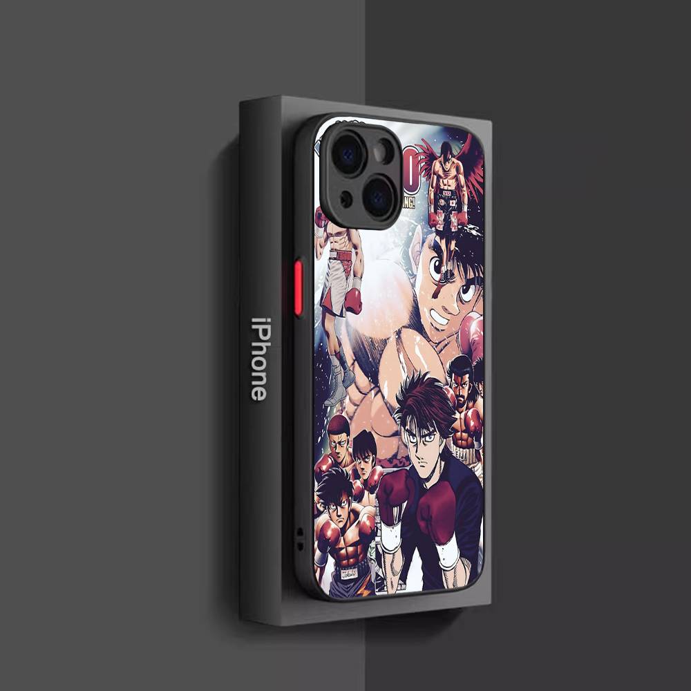 Чехол для телефона Аниме H-Hajime N-No I-Ippo Для IPhone 16e 16 15 14 13 12 11 Pro Max X XS Max Plus Матовый Прозрачный