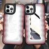Mirror Phone Case for iPhone 15 11 13 14 for 15 16 Pro Max 12 13 16 Pro Cloud Flower and Animal Cute Style Phone Case