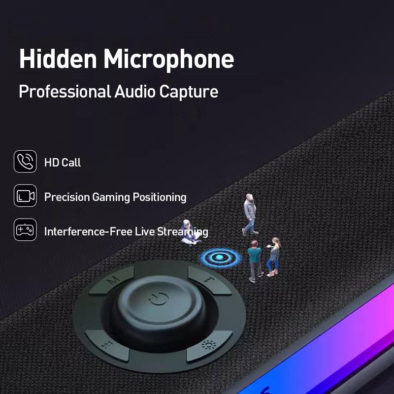 Philips Bluetooth-динамик SPA6109 со скрытым микрофоном и RGB-подсветкой