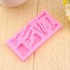 Lovely Silicone Cake Fondant Mold Topper Hammer Spanner Tools DIY Baking Moulds