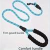 1.5/2/3M Reflective Dog Leash with Comfortable Padded Handle Double Heavy Duty Traction Rope for Small Medium Large Dogs Enhance Safety and Control