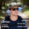 Solar-Powered UV Protection Fishing & Hiking Hat with Dual Fans