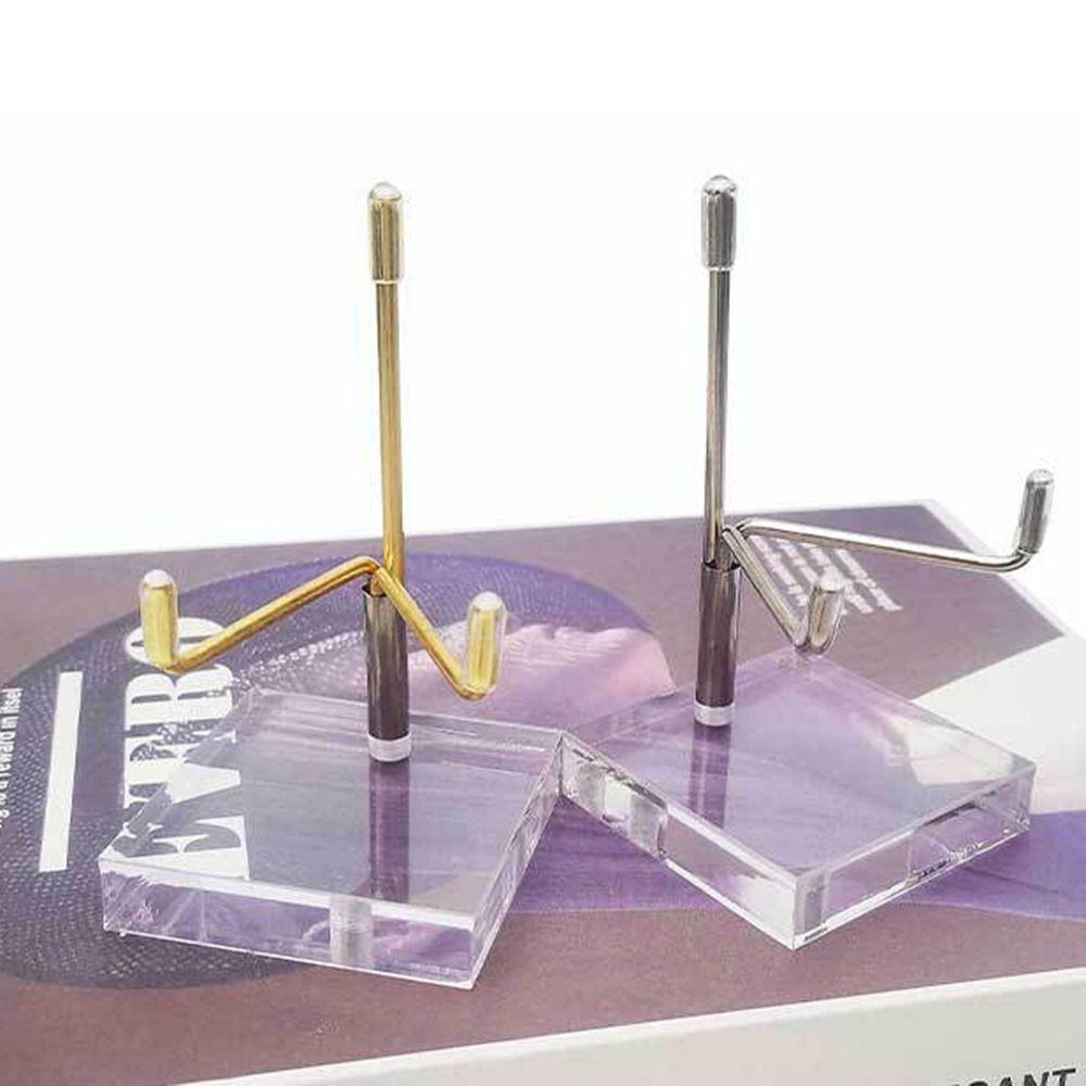 Transparent Crystal Ball Base Acrylic Sphere Display Stand Crystal Ball Holder  Photography Props