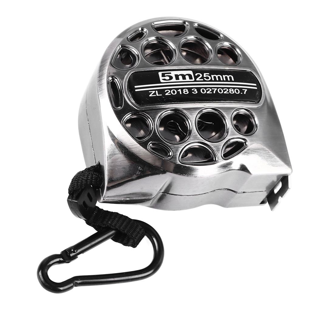 Stainless Steel Measuring Tape Hollow Design Double Sided Scale Retractable Metric Ruler for